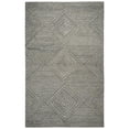 thumbnail image 1 of Alora Decor Makalu 9' x 12' Geometric/Solid Gray/Natural Hand-Tufted Area Rug, 1 of 3