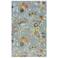 thumbnail image 1 of Alora Decor Milan 3' x 5' Floral Grey/Gray/Rust/Blue Hand-Tufted Area Rug, 1 of 7