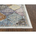 thumbnail image 1 of Alora Decor Morocco 5' x 7' Diamond Multi-Color Area Rug, 1 of 12