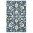 thumbnail image 1 of Alora Decor Napoli 6'6" x 9'6" Motifs Blue/Ivory Hand-Tufted Area Rug, 1 of 3