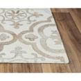 thumbnail image 1 of Alora Decor Neo 5'x7'6" Scroll Ivory/Beige Hand-Tufted Area Rug, 1 of 3