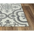 thumbnail image 1 of Alora Decor Neo 7'6"x9'6" Scroll Ivory/Gray Hand-Tufted Area Rug, 1 of 3