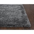 thumbnail image 1 of Alora Decor Oregon 7'6"x9'6" Solid Shag Gray/Tone on Tone Tufted Area Rug, 1 of 12