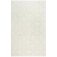 thumbnail image 1 of Alora Decor Peace 7'9" x 9'9" Geometric Ivory/White/Cream Hand-Tufted Area Rug, 1 of 4