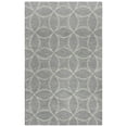 thumbnail image 1 of Alora Decor Peace 8'9" x 11'9" Geometric Gray/Gray Hand-Tufted Area Rug, 1 of 4