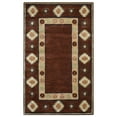 thumbnail image 1 of Alora Decor Ryder 10' x 14' Tribal Burgundy/Tan/Rust/Navy/Sage Hand-Tufted Rug, 1 of 4