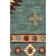 thumbnail image 1 of Alora Decor Ryder 3' x 5' Tribal Gray Blue/Rust/Burgundy/Tan/Khaki Area Rug, 1 of 5