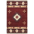 thumbnail image 1 of Alora Decor Ryder 8' x 10' Tribal Burgundy/Tan/Sage/Navy Hand-Tufted Area Rug, 1 of 9