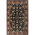 thumbnail image 1 of Alora Decor Sareena 5' x 8' Border Black Burgundy Sage Tan Off White Area Rug, 1 of 5