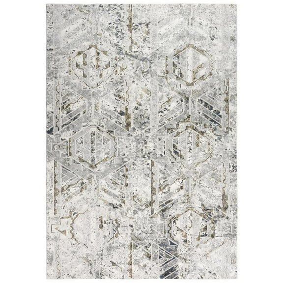 Alora Decor Spring 7'10" x 9'10" Stone/Beige/Gray/White/Brown Rug