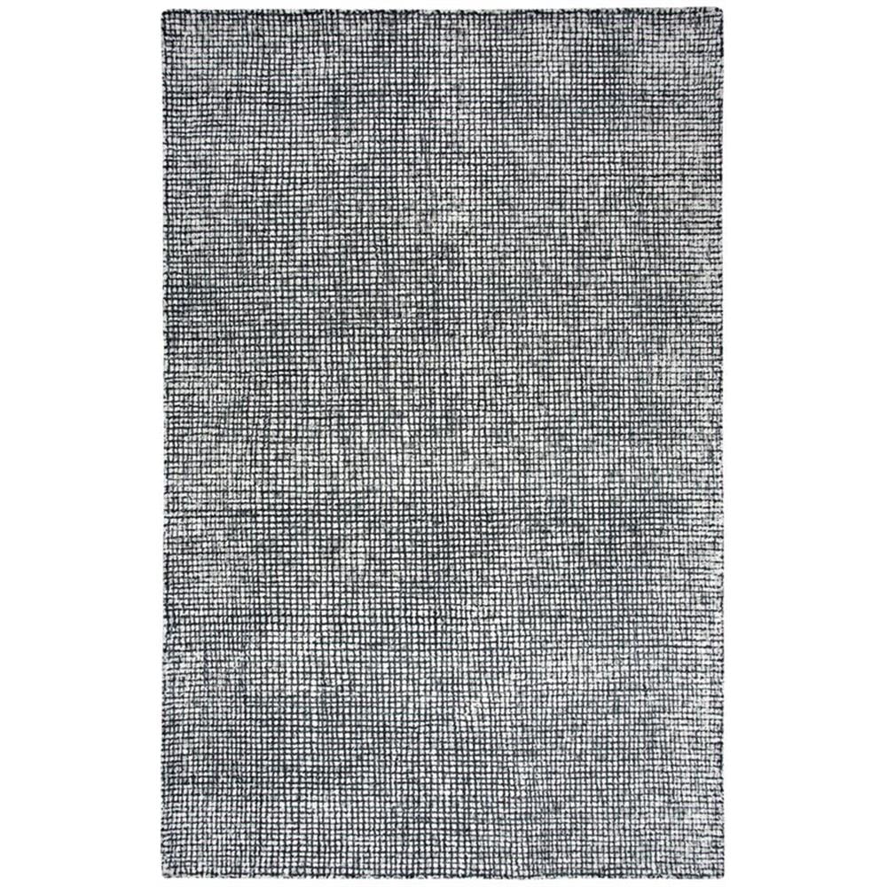 Alora Decor Storm 5' x 8' Tweed Black/Beige Hand-Tufted Area Rug ...