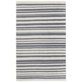thumbnail image 1 of Alora Decor Sun 5'  x 7'6" Stripe Ivory/Blue Woven Area Rug, 1 of 3
