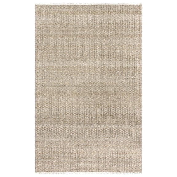Alora Decor Sun 7'6" x 9'6" Basket Weave Beige/Tan Woven Area Rug