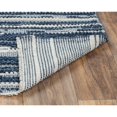thumbnail image 1 of Alora Decor Sun 7'6" x 9'6" Stripe Ivory/Blue Woven Area Rug, 1 of 3