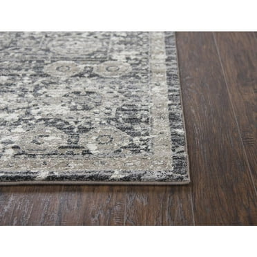 Alora Decor Swagger 3'3" x 5'3" Distress Gray/Natural/Tan/Dk Gray Area Rug