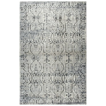 Alora Decor Swagger 3'3" x 5'3" Distress Taupe/Natural/Gray/Black Area Rug