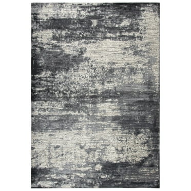 Alora Decor Swagger 6'7" x 9'6" Taupe/Tan/Gray/Dk Gray Power-Loomed Area Rug