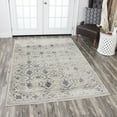 thumbnail image 1 of Alora Decor Swagger Collection Grey Distress Medallion Rug Grey,Natural/Tan 7'10" x 10'10" Contains Latex Polypropylene,Jute 0.51 - 0.75 inch Stain, 1 of 5