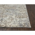 thumbnail image 1 of Alora Decor Venice 3'11" x 5'6" Abstract Cream/Beige/Taupe Power-Loomed Area Rug, 1 of 3