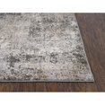 thumbnail image 1 of Alora Decor Venice 3'11" x 5'6" Abstract Silver/Gray/Taupe Power-Loomed Area Rug, 1 of 7
