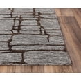 thumbnail image 1 of Alora Decor Winston 5' x 8' Geometric Gray/Charcoal/Black Hand-Tufted Area Rug, 1 of 3
