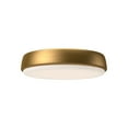 thumbnail image 1 of Alora Lighting FM503611AG-5CCT Laval 12" Wide Led Flush Mount Ceiling Fixture - Gold, 1 of 7