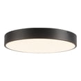 thumbnail image 1 of Alora Lighting FM554015MB-5CCT Adelaide 15" Wide Led Flush Mount Drum Ceiling Fixture -, 1 of 7