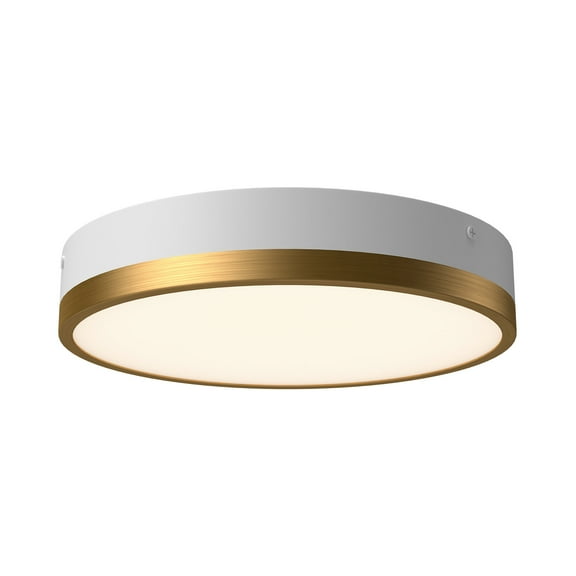 Alora Lighting Fm554211-5Cct Adelaide 11" Wide Switchable White Led Flush Mount Drum