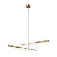 thumbnail image 1 of Alora Lighting Mp316402ms Astrid 31" Wide 2 Light Led Chandelier - Brass, 1 of 7