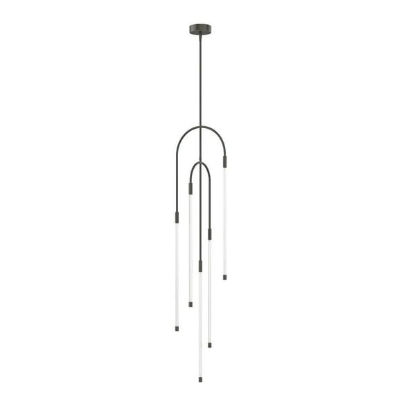 Alora Lighting Pd317005 Honour 13" Wide 5 Light Led Pendant - Bronze