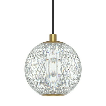 Alora Lighting Pd321201 Marni 4" Wide Led Mini Pendant - Brass