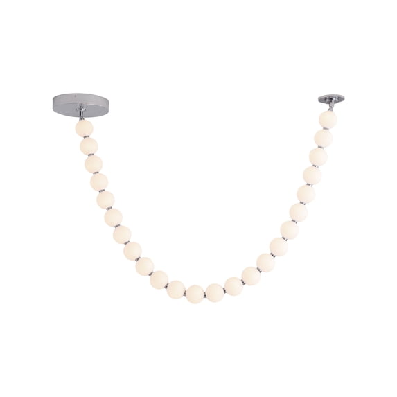 Alora Lighting PD321725CH-UNV-010 Akoya 83" Wide Led Linear Pendant - Chrome