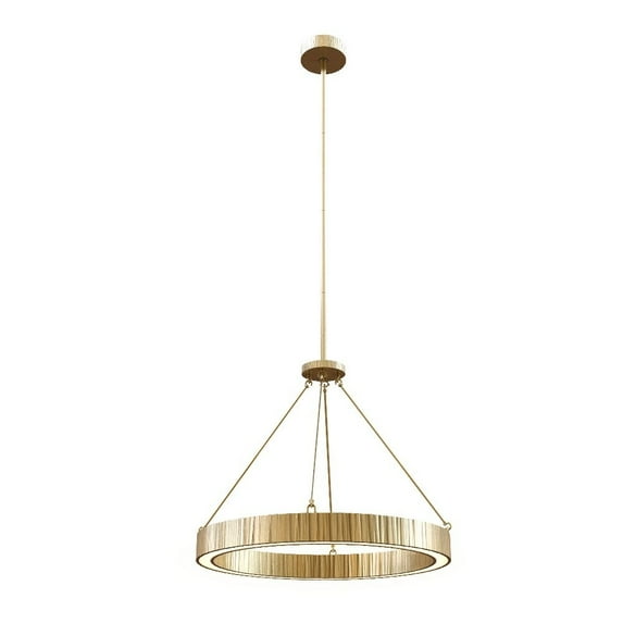 Alora Lighting Pd361230 Kensington 30" Wide Led Ring Chandelier - Bronze