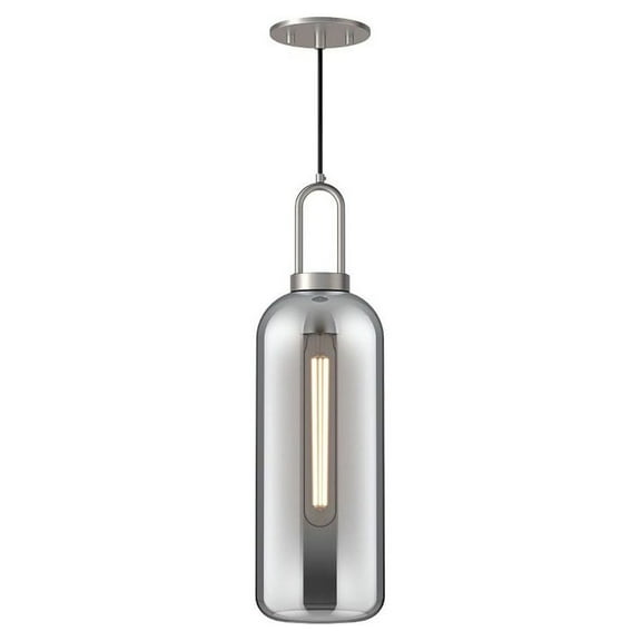 Alora Lighting Pd401606sm Soji 6" Wide Mini Pendant - Nickel
