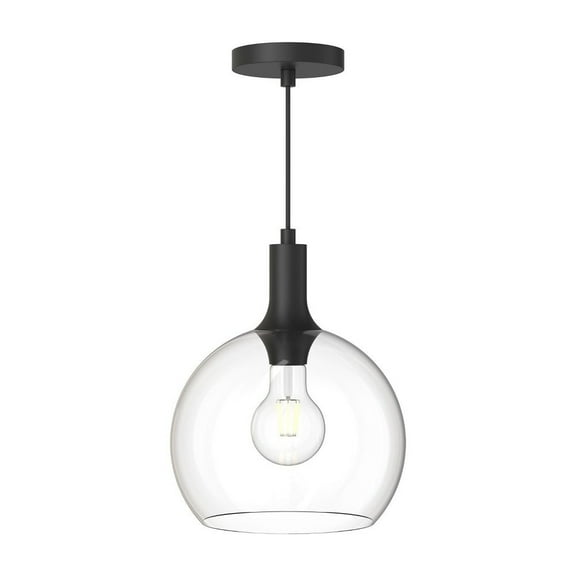 Alora Lighting Pd506210cl Castilla 10" Wide Mini Pendant - Black