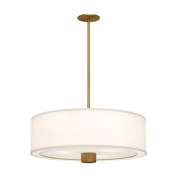 Alora Lighting Pd547924wl Theo 3 Light 24" Wide Pendant - Gold