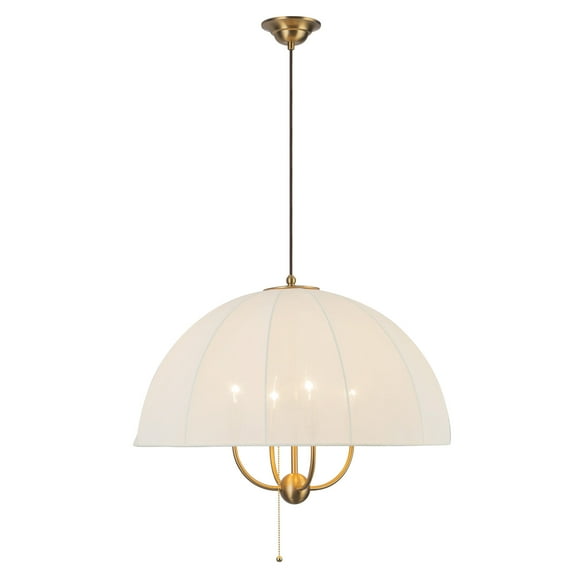 Alora Lighting Pd661424 Crosby 4 Light 24" Wide Pendant - Gold