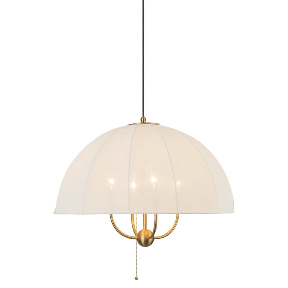 Alora Lighting PD661424BG Crosby 4 Light 24" Wide Pendant - Gold