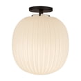 thumbnail image 1 of Alora Lighting SF579112MBGR Cherise 12" Wide Semi-Flush Ceiling Fixture - Matte Black /, 1 of 7
