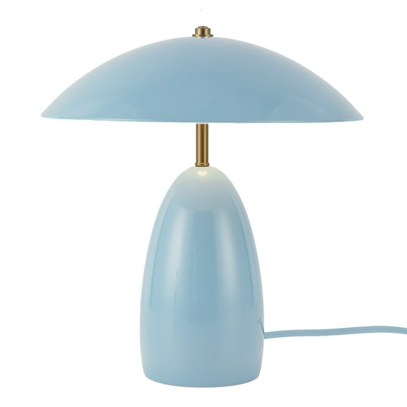 Alora Lighting Tl437012 Poppy 14" Tall 3000K Led Vase Table Lamp - Cerulean