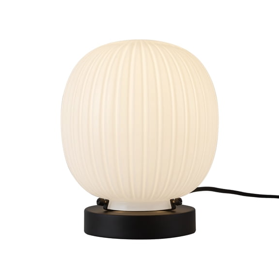 Alora Lighting TL579107MBGR Cherise 8" Tall Accent Table Lamp - Matte Black / Glossy