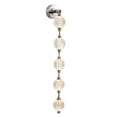 thumbnail image 1 of Alora Lighting Wv321005-Unv-010 Marni 38" Tall 3000K Led Bathroom Sconce - Nickel, 1 of 7