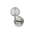 thumbnail image 1 of Alora Lighting Wv321201 Marni 9" Tall Led Bathroom Sconce - Nickel, 1 of 7