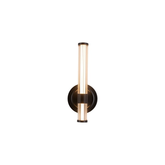 Alora Lighting Wv509012-Unv Elsie 2 Light 12" Tall Led Bathroom Sconce - Black