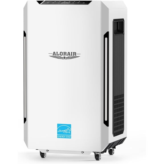 Alorair  Dehumidifier, 70 PPD Commercial & Industrial Dehumidifier Fit for 1,000 Sq.Ft. Spaces with Pump SLGR Tech for Bedroom, Basement, Bathroom, Garage, Home Moisture Remove