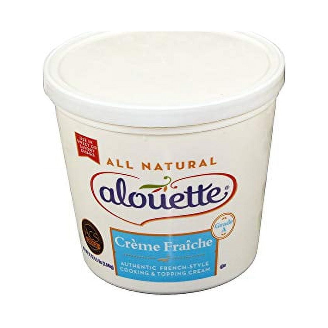 Alouette Creme Fraiche, 4.5 lb, Pack of 2