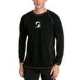 thumbnail image 1 of Alove Men's Swim Shirts Rash Guard UPF 50+ Sun Protection Shirt Quick Dry Short Sleeve Workout Running T Shirts, 1 of 6