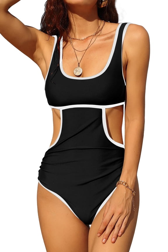 Women Cut out Monokini One Piece Gorgeous Bathing Suit Swimsuit