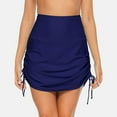 thumbnail image 1 of Alove Women High Waisted Swim Skirt with Brief Tankini Bottom Swimdress, 1 of 5