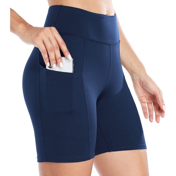 Alove Women's Yoga Short Leg High Waist Tummy Control Athletic Running Pants